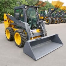 XCMG Manufacturer 1 ton mini skid steer loader XC760K China skidsteer loaders with attachments price